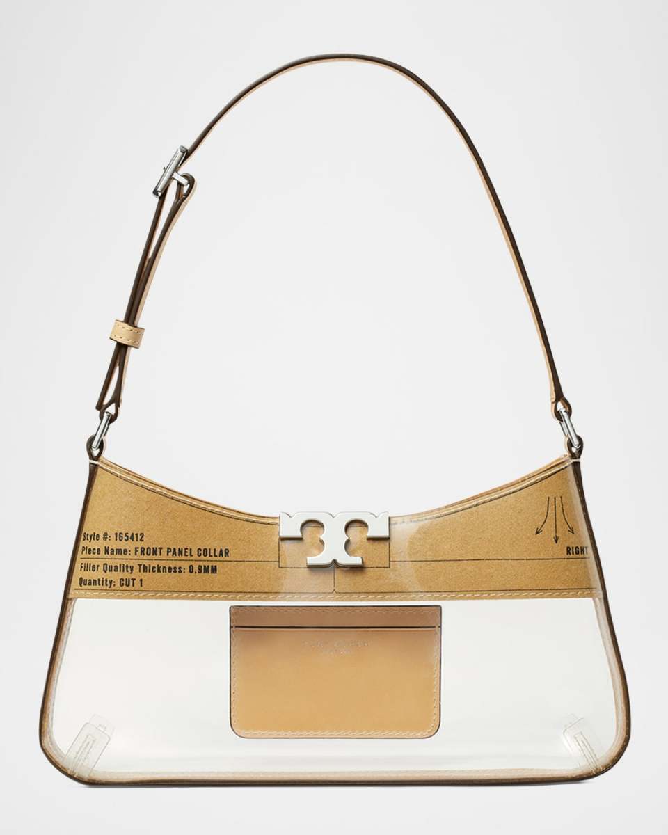Eleanor Clear Slim Shoulder Bag